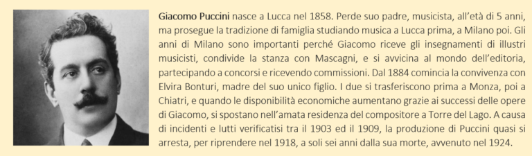 Biografia Breve Di Giacomo Puccini ⋆ Smim.it