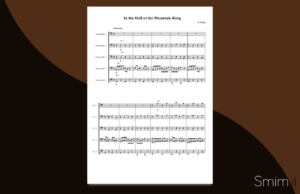 in the hall of the mountain king | spartito gratis per ensemble di violoncelli